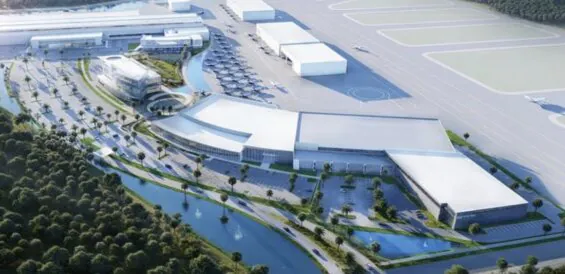 Rendering of Otto Aerospace's new campus in Jacksonville
