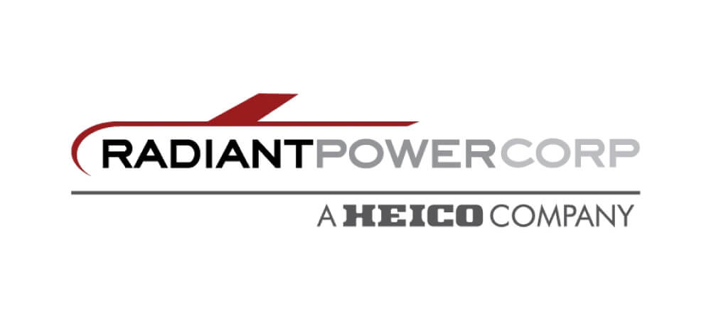 Radiant Power – a HEICO company logo